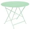 Table De Jardin 4 Personnes FERMOB Bistro Ø 96 Cm - Vert Opaline -Faites partie du mobilier de jardin. 023583 table jardin fermob bistro 96 cm vert opaline