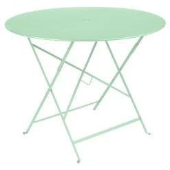 Table De Jardin 4 Personnes FERMOB Bistro Ø 96 Cm - Vert Opaline
