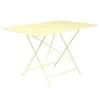 Table De Jardin 6 Personnes FERMOB Bistro 117 X 77 Cm - Citron Givré -Faites partie du mobilier de jardin. 0240a6 table jardin fermob bistro 117 77 cm citron givre