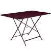 Table De Jardin 6 Personnes FERMOB Bistro 117 X 77 Cm - Cerise Noire -Faites partie du mobilier de jardin. 0240b9 table jardin fermob bistro 117 77cm cerise noire