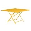 Table De Jardin 8 Personnes FERMOB Cargo 128 X 128 Cm - Miel -Faites partie du mobilier de jardin. 024173 table jardin fermob cargo 128 128 cm miel
