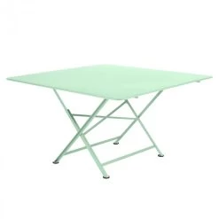 Table De Jardin 8 Personnes FERMOB Cargo 128 X 128 Cm - Vert Opaline