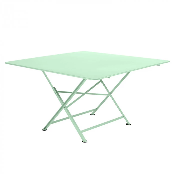 Table De Jardin 8 Personnes FERMOB Cargo 128 X 128 Cm - Vert Opaline 3 Table De Jardin 8 Personnes FERMOB Cargo 128 X 128 Cm - Vert Opaline