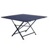 Table De Jardin 8 Personnes FERMOB Cargo 128 X 128 Cm - Bleu Abysse -Faites partie du mobilier de jardin. 024192 table jardin fermob cargo 128 128 cm bleu abysse