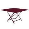 Table De Jardin FERMOB Cargo 128 X 128 Cm - Cerise Noire -Faites partie du mobilier de jardin. 0241b9 table jardin fermob cargo 128 128 cm cerise noire