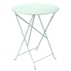 Table De Jardin 2 Personnes FERMOB Bistro Ø 60 Cm - Menthe Glaciale