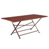 Table De Jardin 10 Personnes FERMOB Cargo 190 X 90 Cm - Ocre Rouge -Faites partie du mobilier de jardin. 024720 table jardin fermob cargo 190 90 cm ocre rouge