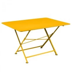 Table De Jardin 6 Personnes FERMOB Cargo 128 X 90 Cm - Miel