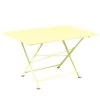 Table De Jardin 6 Personnes FERMOB Cargo 128 X 90 Cm - Citron Givré -Faites partie du mobilier de jardin. 0248a6 table jardin fermob cargo 128 x 90 cm citron givre