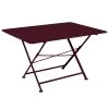 Table De Jardin 6 Personnes FERMOB Cargo 128 X 90 Cm - Cerise Noire -Faites partie du mobilier de jardin. 0248b9 table jardin fermob cargo 128 90cm cerise noire