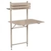 Table De Balcon Pliante FERMOB Bistro - Muscade -Faites partie du mobilier de jardin. 027014 table jardin fixer fermob bistro balcon muscade