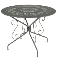 Table De Jardin 4 Personnes FERMOB Montmartre Ø 96 Cm - Romarin
