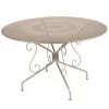 Table De Jardin 8 Personnes FERMOB Montmartre Ø 117 Cm - Muscade -Faites partie du mobilier de jardin. 063114 table jardin fermob montmartre 117 cm muscade