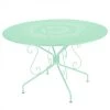Table De Jardin 8 Personnes FERMOB Montmartre Ø 117 Cm - Vert Opaline -Faites partie du mobilier de jardin. 063183 table jardin fermob montmartre 117 cm vert opaline