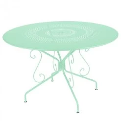 Table De Jardin 8 Personnes FERMOB Montmartre Ø 117 Cm - Vert Opaline