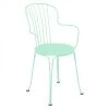 Fauteuil De Jardin Empilable FERMOB Opéra + - Vert Opaline -Faites partie du mobilier de jardin. 091283 fauteuil jardin empilable fermob opera vert opaline