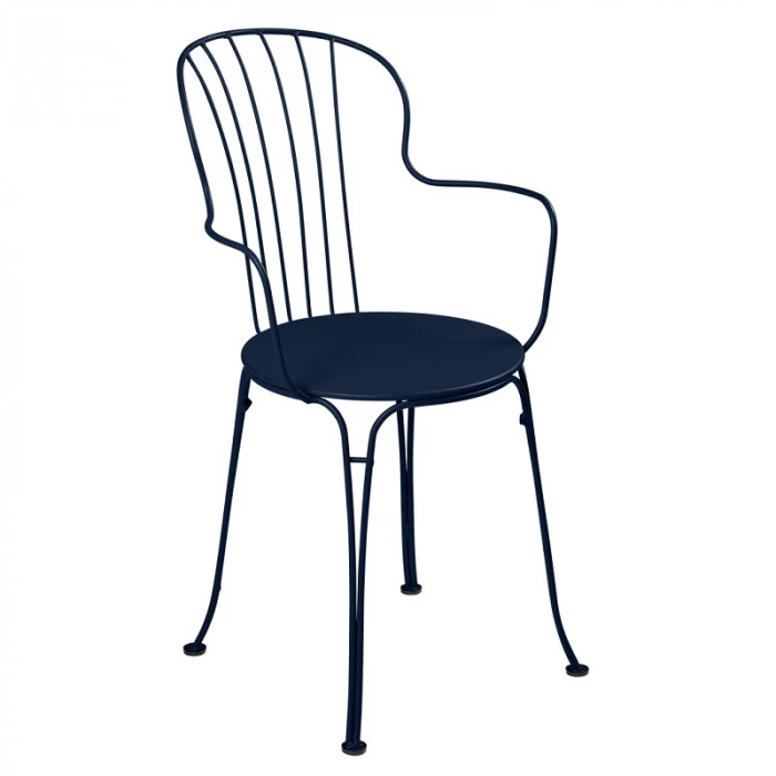 Fauteuil De Jardin Empilable FERMOB Opéra + - Bleu Abysse 3 Fauteuil De Jardin Empilable FERMOB Opéra + - Bleu Abysse