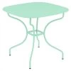 Table De Jardin 4 Personnes FERMOB Opéra + 82 X 82 Cm - Vert Opaline -Faites partie du mobilier de jardin. 094683 table jardin fermob opera 82 82 cm vert opaline