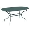 Table De Jardin Ovale 6 Personnes FERMOB Opéra + 160 X 90 Cm - Gris Orage -Faites partie du mobilier de jardin. 094726 table jardin ovale fermob opera 160 90 cm gris orage