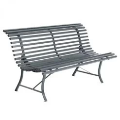 Banc De Jardin FERMOB Louisiane - Gris Orage