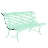 Banc De Jardin FERMOB Louisiane - Vert Opaline -Faites partie du mobilier de jardin. 100083 banc jardin fermob louisiane vert opaline