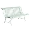 Banc De Jardin FERMOB Louisiane - Menthe Glaciale -Faites partie du mobilier de jardin. 1000a7 banc jardin fermob louisiane menthe glaciale