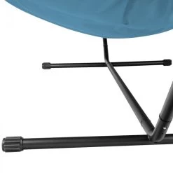 Hamac Fatboy Headdemock Deluxe Cadre Noir + Coussin - Bleu Clair -Faites partie du mobilier de jardin. 100632 hamac fatboy headdemock deluxe bleu clair structure