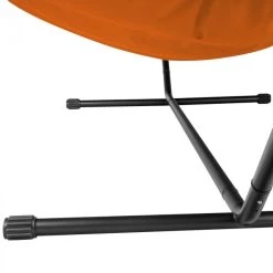Hamac Fatboy Headdemock Deluxe Cadre Noir + Coussin - Orange -Faites partie du mobilier de jardin. 100661 hamac fatboy headdemock deluxe orange structure