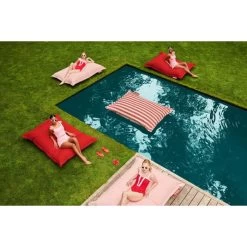 Pouf D'extérieur Fatboy Original Outdoor - Rouge -Faites partie du mobilier de jardin. 102476 pouf exterieur fatboy original outdoor rouge piscine