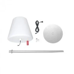 Lampe Fatboy Edison The Giant - Gris -Faites partie du mobilier de jardin. 102848 lampe jardin fatboy edison the giant gris contenu