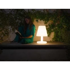 Lampe Fatboy Edison The Medium -Faites partie du mobilier de jardin. 103066 lampe fatboy edison the medium ambiance nuit