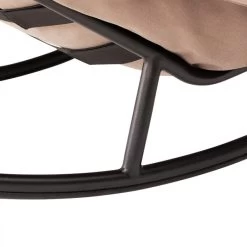 Rocking Chair Fatboy Rock'n'Roll - Noir -Faites partie du mobilier de jardin. 103161 rocking chair fatboy rocknroll noir structure