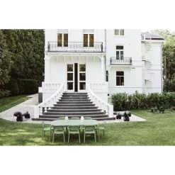 Lot De 2 Chaises De Jardin Fatboy Toní Chair - Vert Brume -Faites partie du mobilier de jardin. 104087 lot 2 chaises jardin fatboy toni vert brume ambiance 2