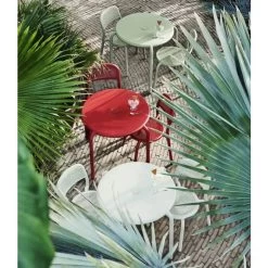 Lot De 2 Chaises De Jardin Fatboy Toní Chair - Vert Brume -Faites partie du mobilier de jardin. 104087 lot 2 chaises jardin fatboy toni vert brume ambiance 4