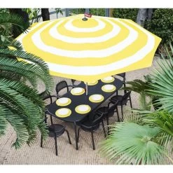 Lot De 2 Fauteuils De Jardin Fatboy Toní Armchair - Anthracite -Faites partie du mobilier de jardin. 104094 lot 2 fauteuils jardin fatboy toni anthracite ambiance