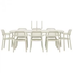 Lot De 2 Fauteuils De Jardin Fatboy Toní Armchair - Desert -Faites partie du mobilier de jardin. 104096 lot 2 fauteuils jardin fatboy toni desert table