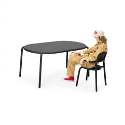 Table De Jardin 6 Personnes Fatboy Toní Tavolo - Anthracite -Faites partie du mobilier de jardin. 104307 table jardin fatboy toni tavolo anthracite ambiance