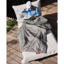 Méridienne Fatboy Paletti - Brume -Faites partie du mobilier de jardin. 104441 module fauteuil canape fatboy paletti brume ambiance 2