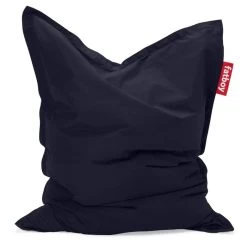 Pack Rocking Chair Rock'n'Roll Gris Clair + Pouf Original Outdoor Océan Fatboy -Faites partie du mobilier de jardin. 104555 pouf exterieur fatboy original outdoor ocean fonce 2