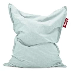 Pack Rocking Chair Rock'n'Roll Gris Clair + Pouf Original Outdoor Écume Fatboy -Faites partie du mobilier de jardin. 104559 pouf exterieur fatboy original outdoor ecume 1 2