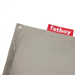 Pouf D'extérieur Fatboy Original Floatzac - Gris Taupe -Faites partie du mobilier de jardin. 105005 pouf exterieur fatboy original floatzac gris taupe dessus