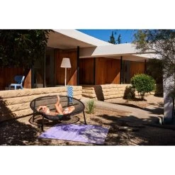 Grand Fauteuil Hamac Fatboy Netorious - Anthracite -Faites partie du mobilier de jardin. 105376 grand fauteuil hamac fatboy netorious anthracite ambiance 4