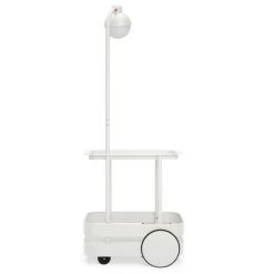 Chariot Desserte Fatboy Jolly Trolley - Gris Clair -Faites partie du mobilier de jardin. 105834 chariot desserte fatboy jolly trolley gris clair profil