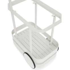 Chariot Desserte Fatboy Jolly Trolley - Gris Clair -Faites partie du mobilier de jardin. 105834 chariot desserte fatboy jolly trolley gris clair sans tablette