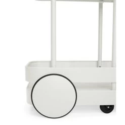 Chariot Desserte Fatboy Jolly Trolley - Gris Clair -Faites partie du mobilier de jardin. 105834 chariot desserte fatboy jolly trolley gris clair zoom roue