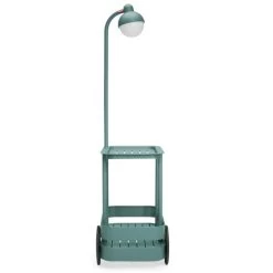 Chariot Desserte Fatboy Jolly Trolley - Dark Sage 18 Chariot Desserte Fatboy Jolly Trolley - Dark Sage -Faites partie du mobilier de jardin. 105835 chariot desserte fatboy jolly trolley dark sage face