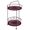 Bar Portatif FERMOB Montmartre - Cerise Noire -Faites partie du mobilier de jardin. 1060b9 bar portatif fermob montmartre cerise noire