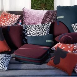 Galette Color Mix Pour Chaise FERMOB Monceau - Bleu Nuit -Faites partie du mobilier de jardin. 2721 coussin galette bleu ambiance 2 min