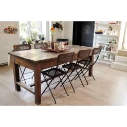 Plateau Alto FERMOB 53 X 38,5 Cm - Ocre Rouge -Faites partie du mobilier de jardin. 317020 plateau alto fermob 53 38 cm ocre rouge ambiance 3