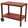 Desserte Roulante De Jardin FERMOB Quiberon - Ocre Rouge -Faites partie du mobilier de jardin. 321020 desserte roulante jardin fermob quiberon ocre rouge